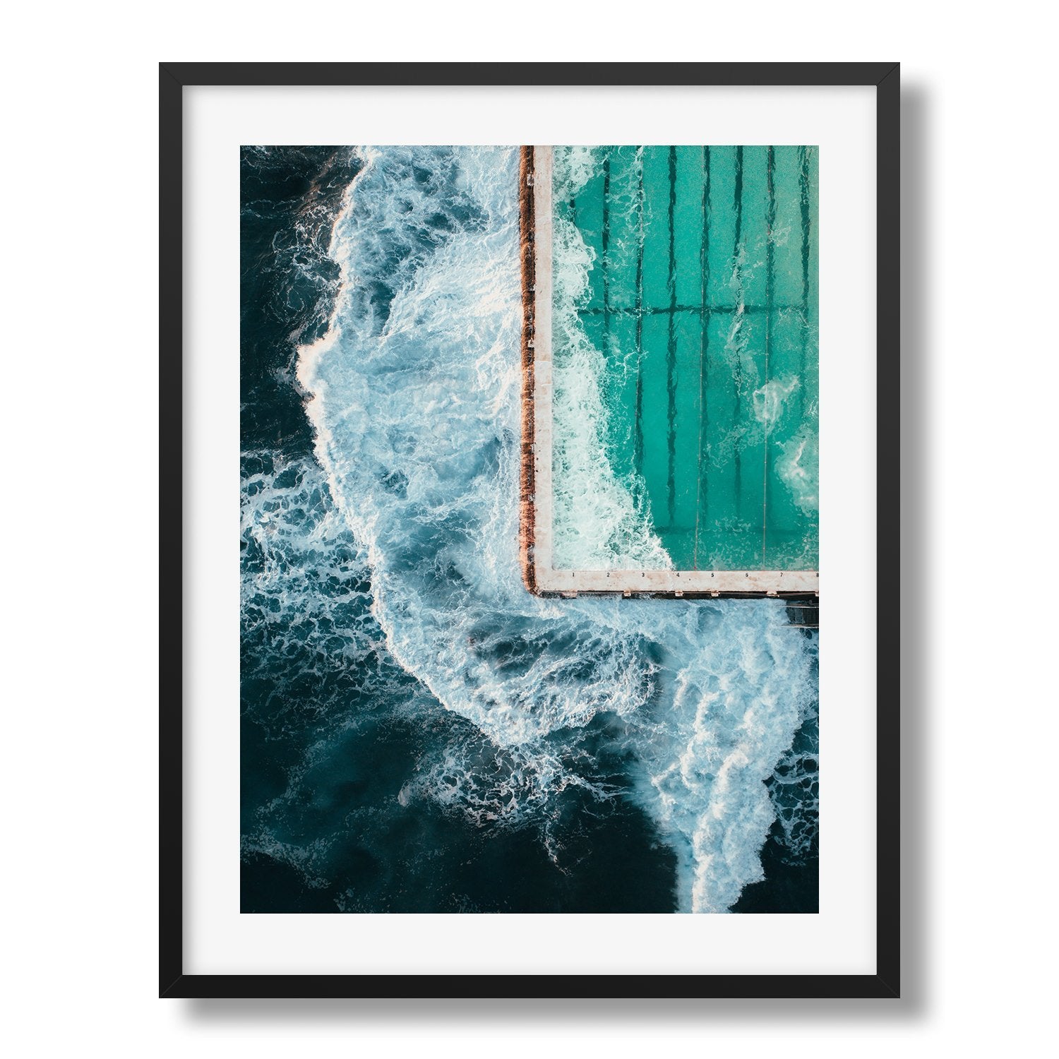 Bondi Icebergs Pool hotsell Swimmer | Coastal Wall Art| Summer | Framed & Mounted Photography Print