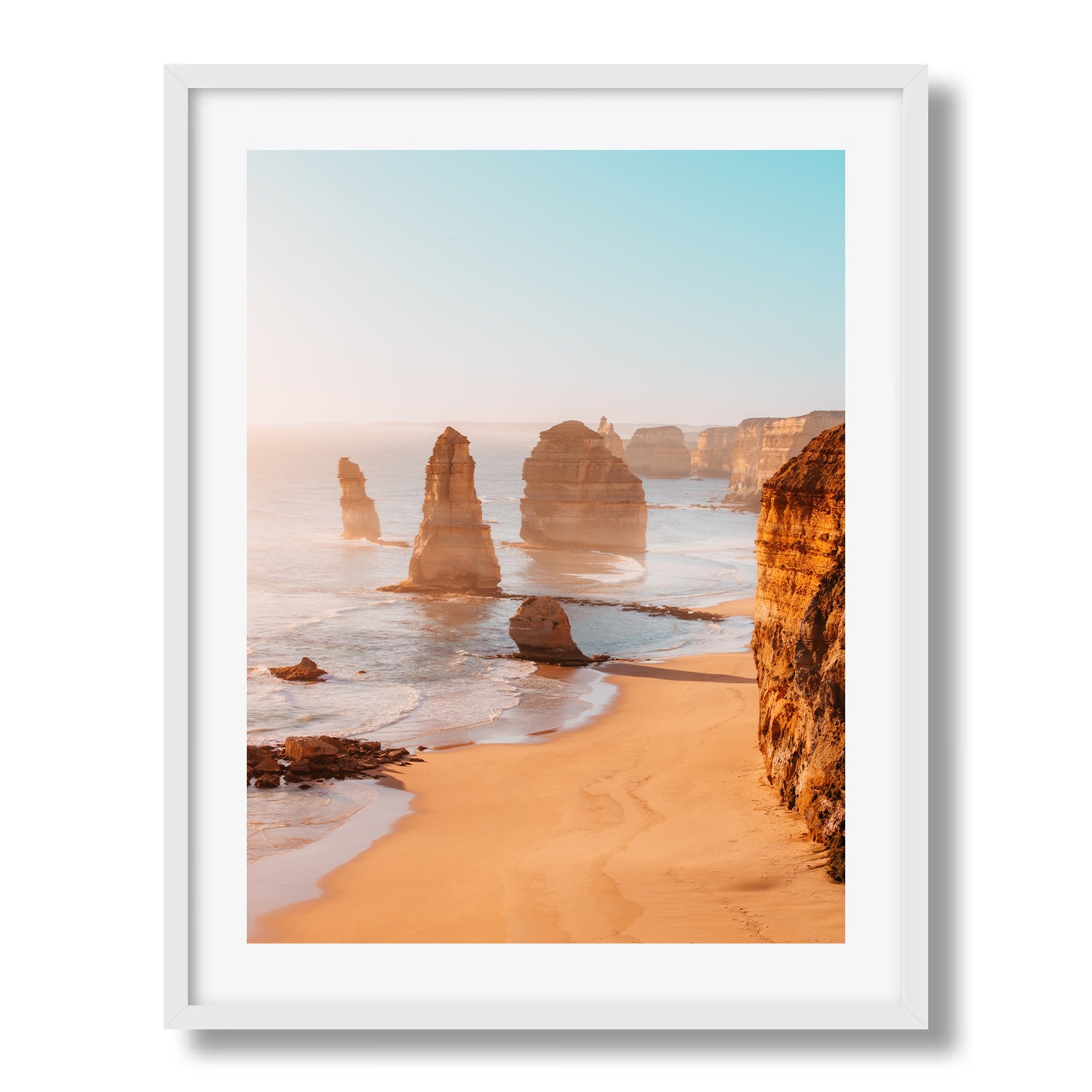 12 Apostles Great Ocean Road - Peter Yan Studio Framed Photo Print Wall Art