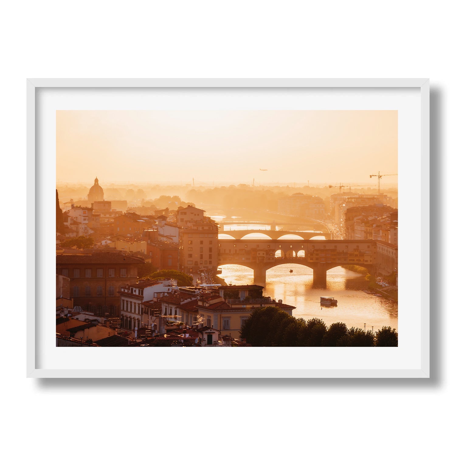 Bridges of Florence at Sunset - Peter Yan Studio