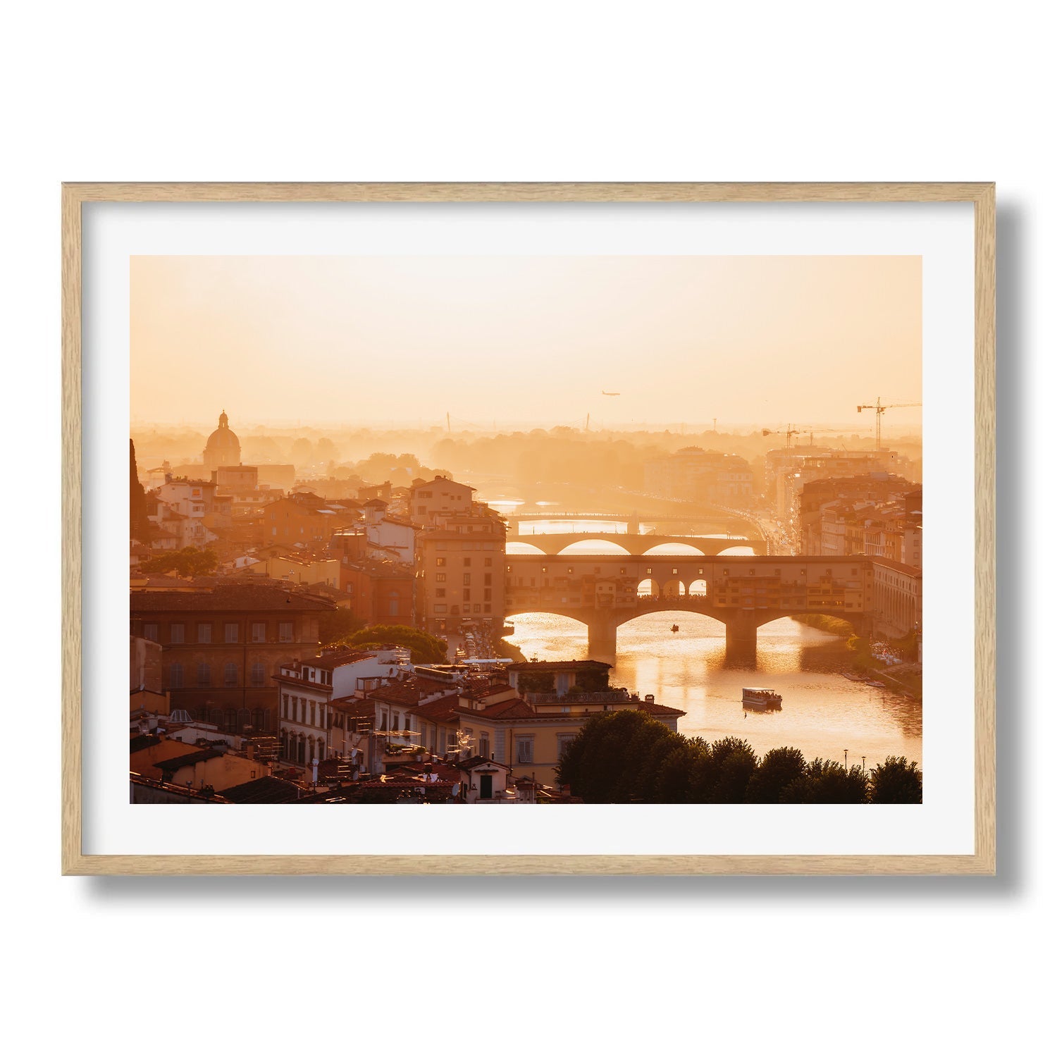 Bridges of Florence at Sunset - Peter Yan Studio