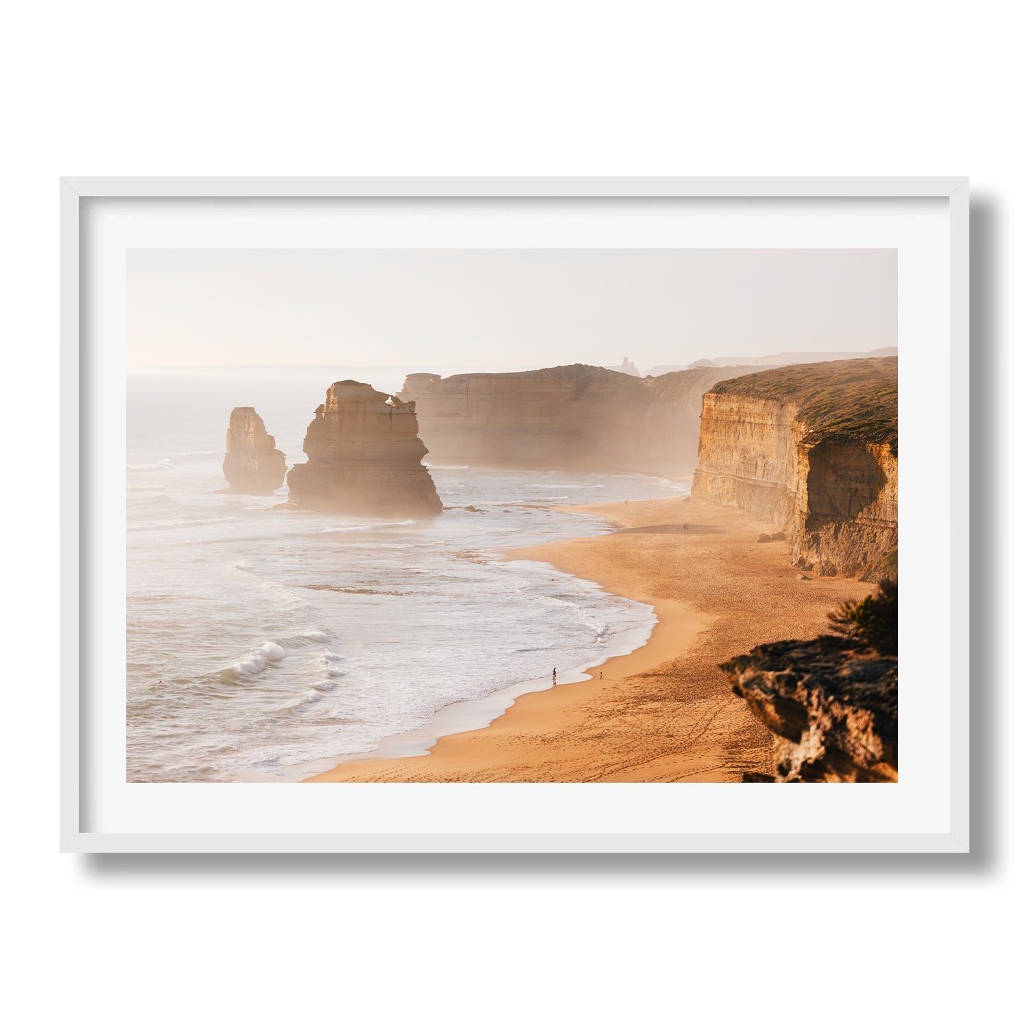 Coastal Glow Along the Great Ocean Road - Peter Yan Studio Framed Photo Print Wall Art