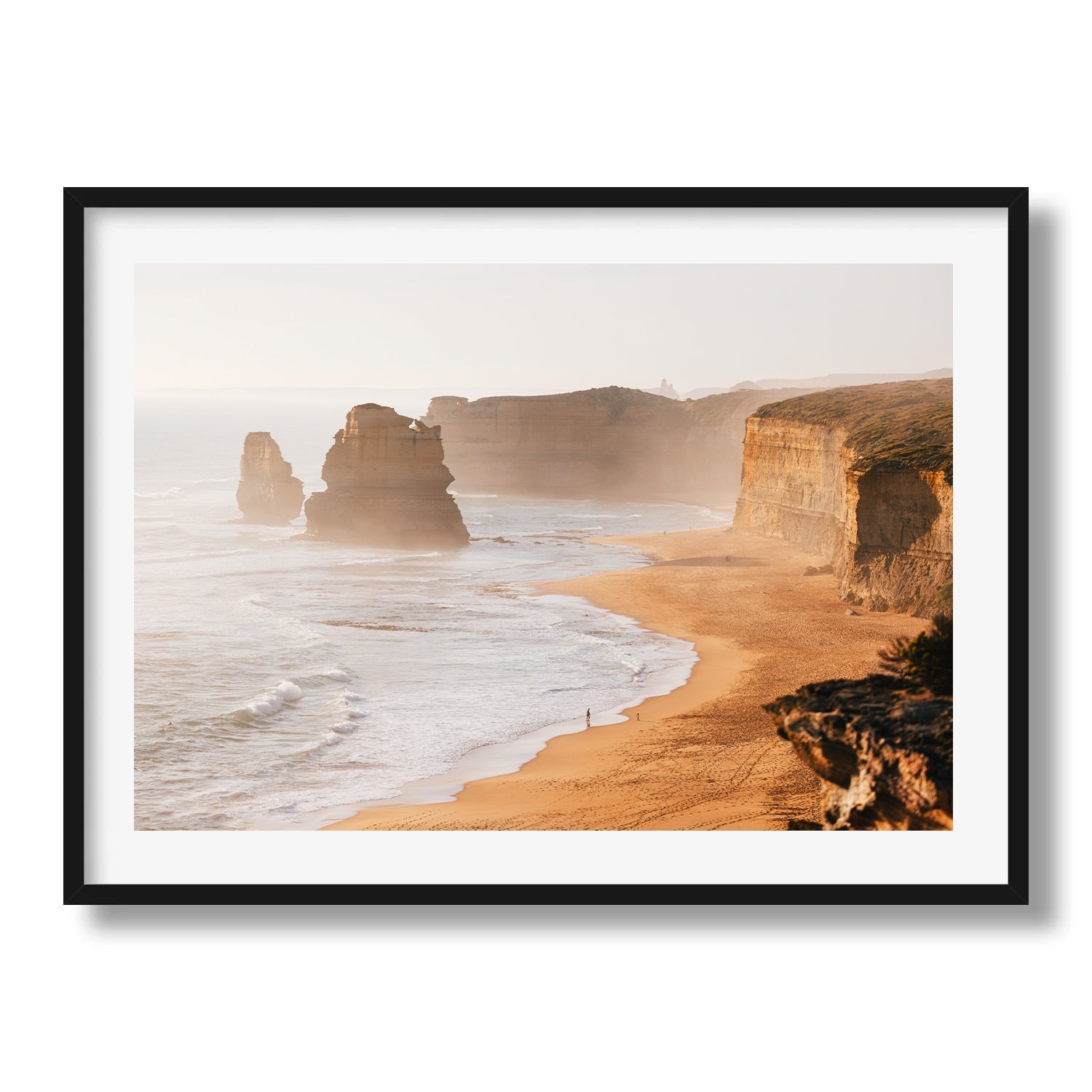 Coastal Glow Along the Great Ocean Road - Peter Yan Studio Framed Photo Print Wall Art