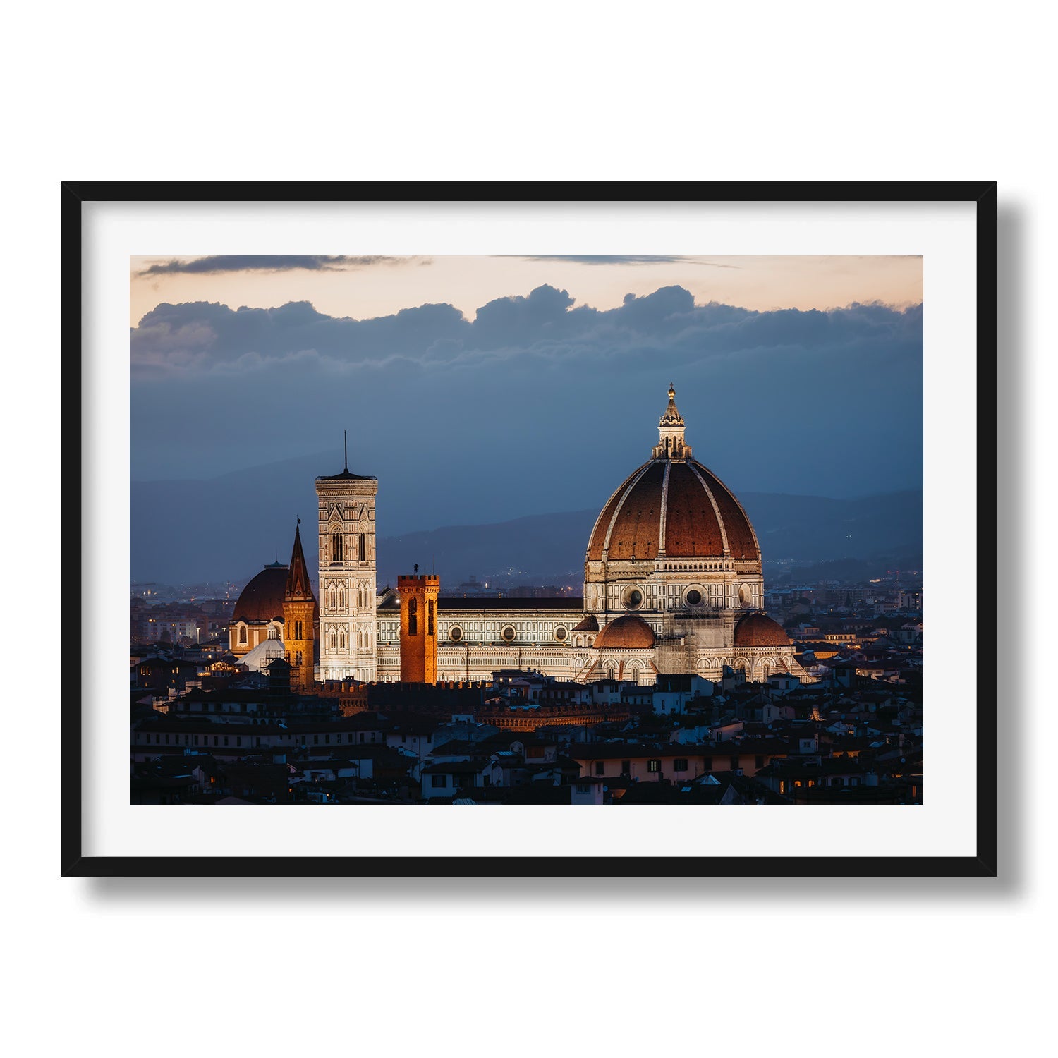 Florence Cathedral At Dusk - Peter Yan Studio