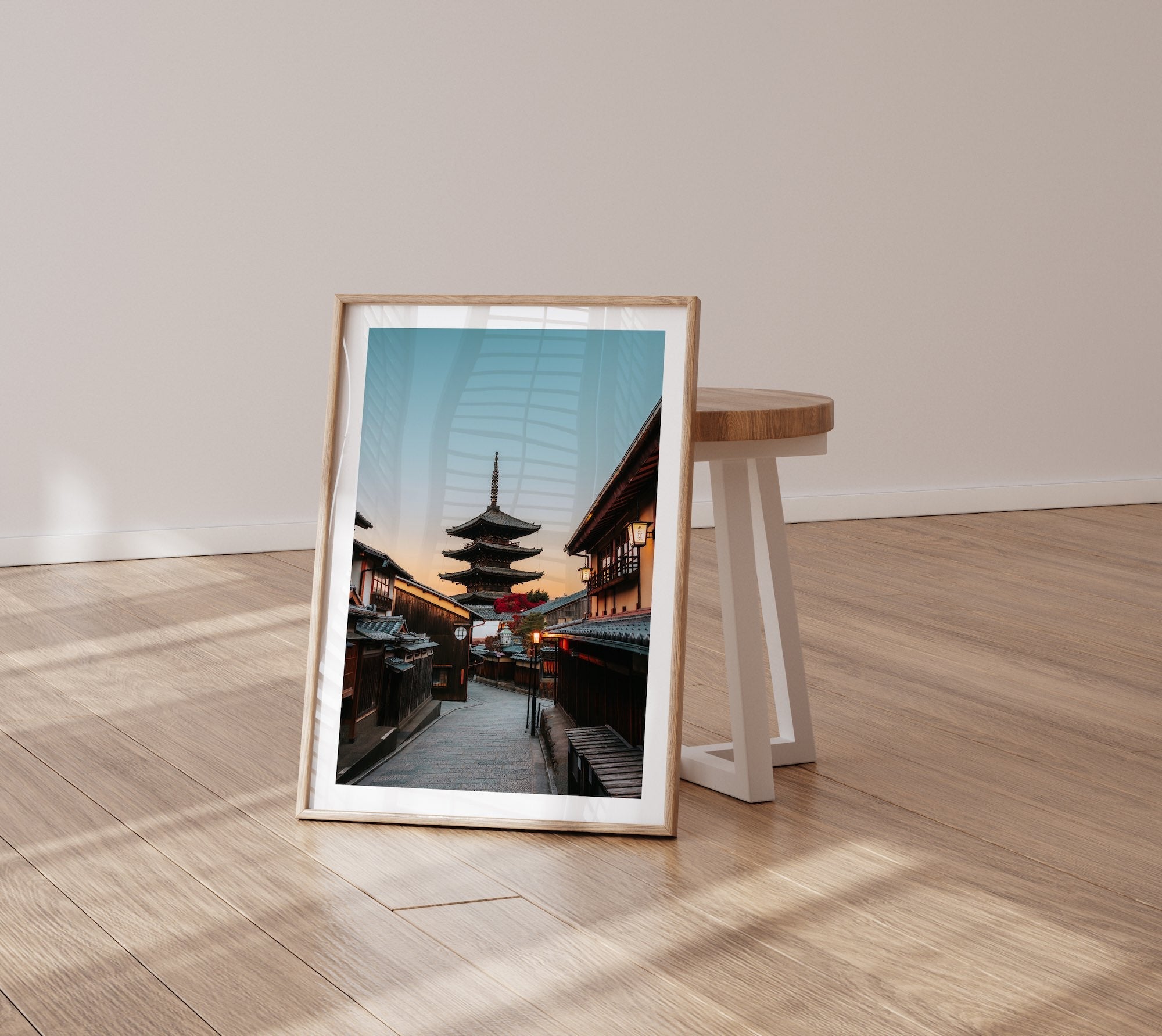 Kyoto Sunrise: Yasaka Pagoda - Peter Yan Studio Framed Photo Print Wall Art