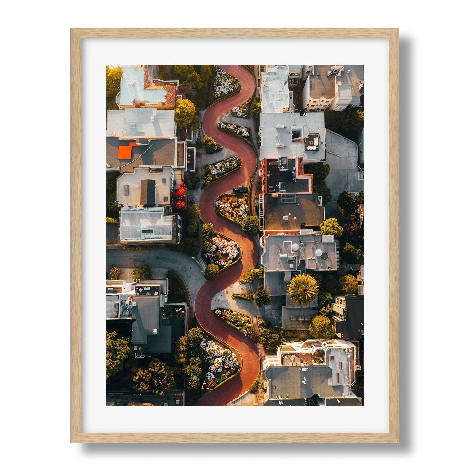 Lombard Street From Above - Peter Yan Studio