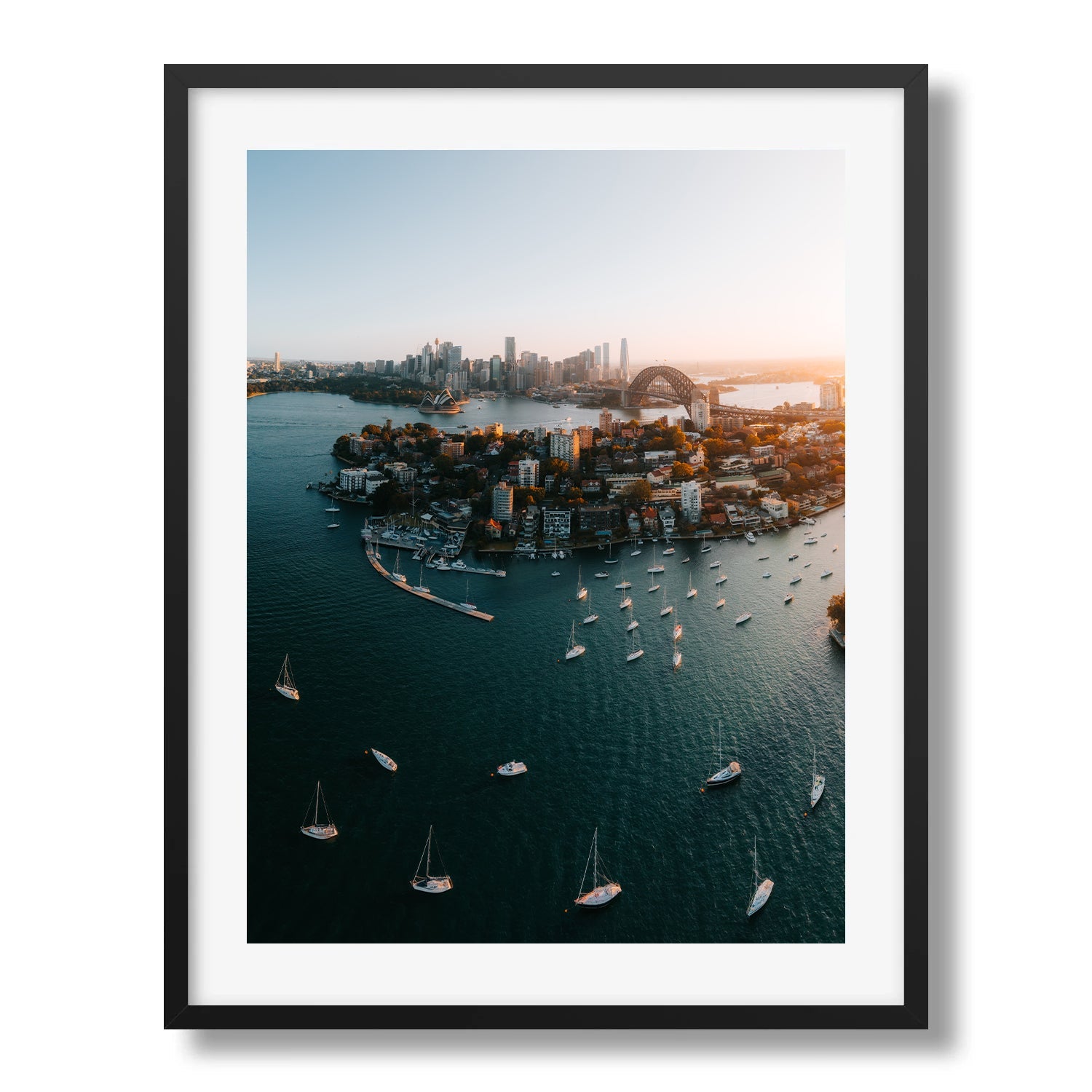 Sydney Harbour View I - Peter Yan Studio Framed Photo Print Wall Art