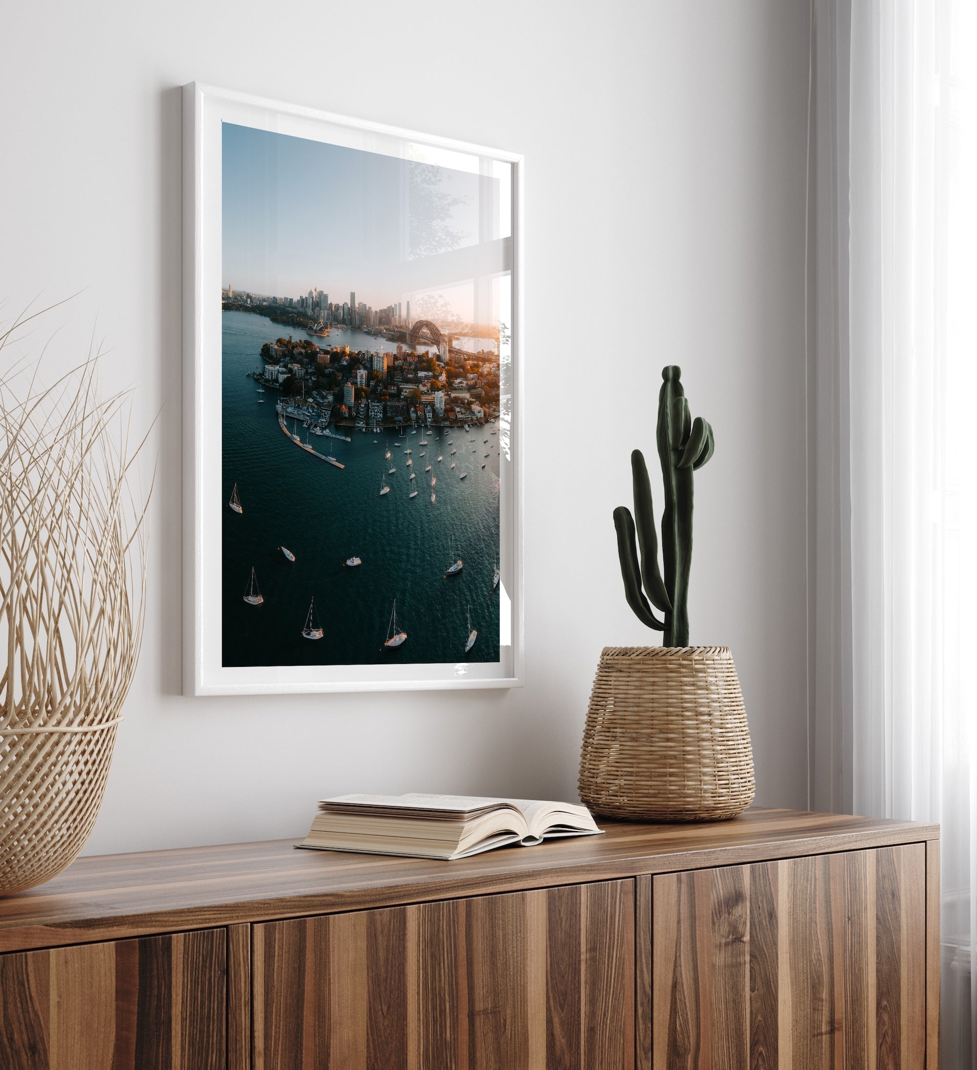 Sydney Harbour View I - Peter Yan Studio Framed Photo Print Wall Art