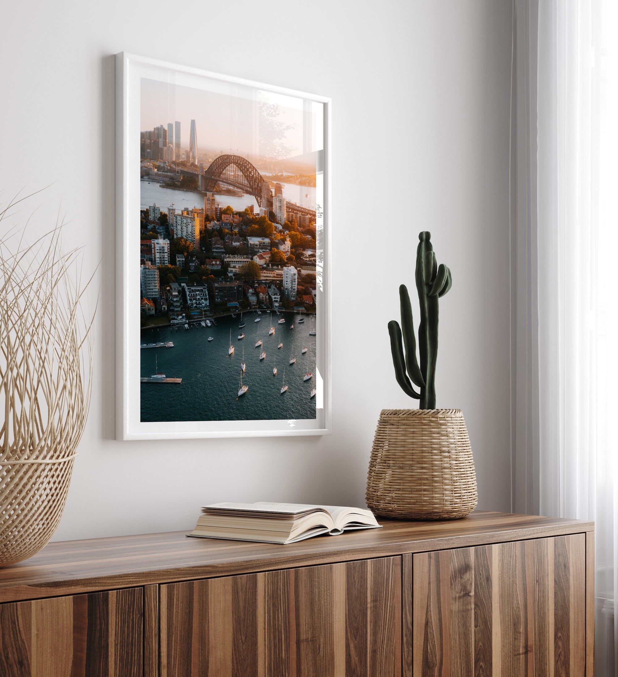 Sydney Harbour View II - Peter Yan Studio Framed Photo Print Wall Art