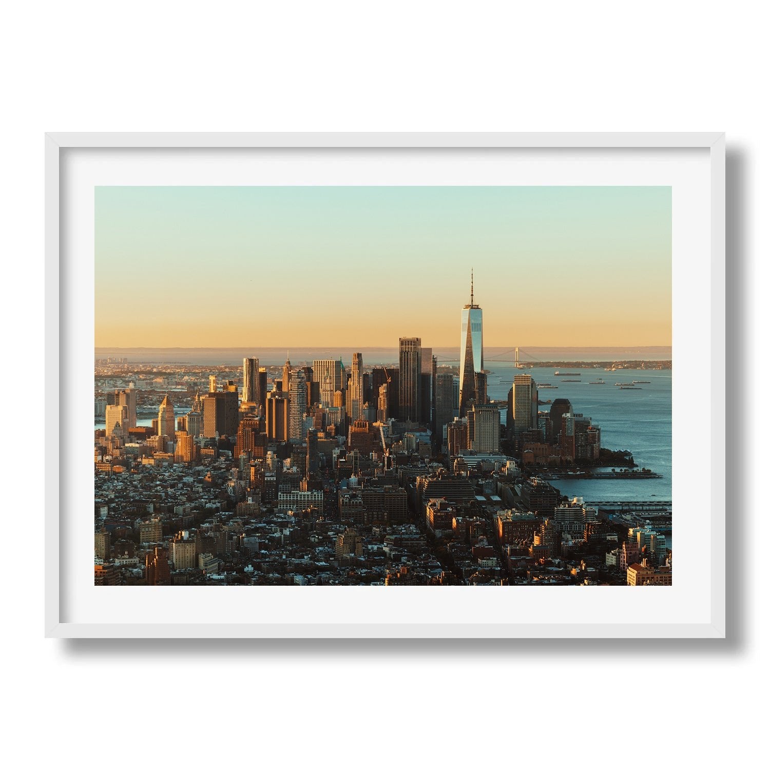 Framed Polaroid New York outlet City | Photograph, Buildings, Cityspace, Original, Double Exposure, Nature, Urban, Home Decor, Wall Art