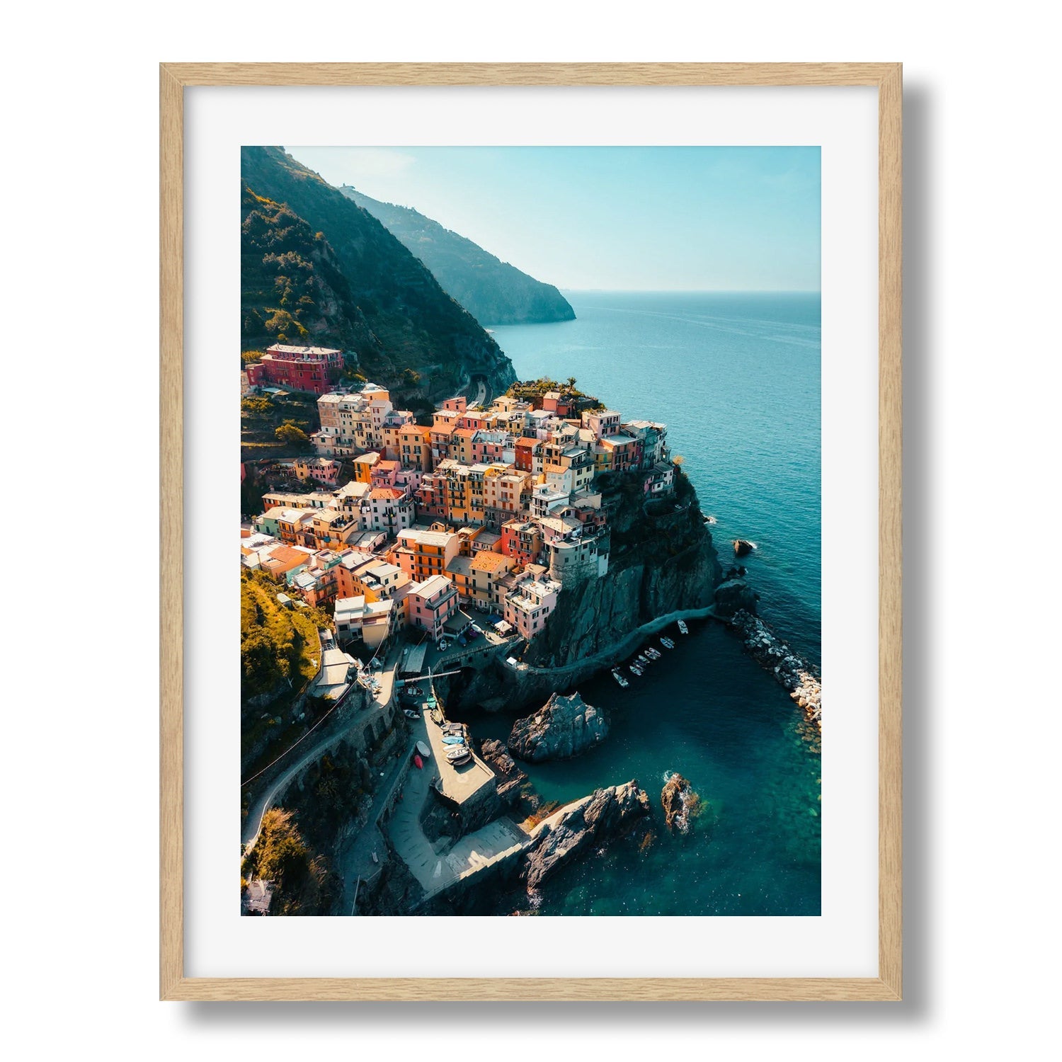 Manarola Framed Print From | Art Terre Wall Cinque Italy