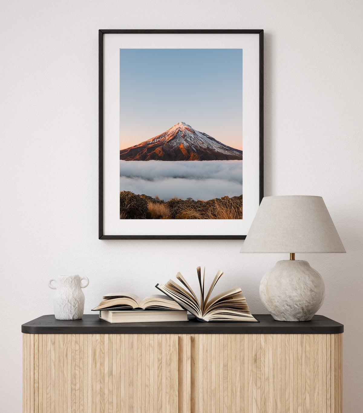 Mt Taranaki Framed Print 