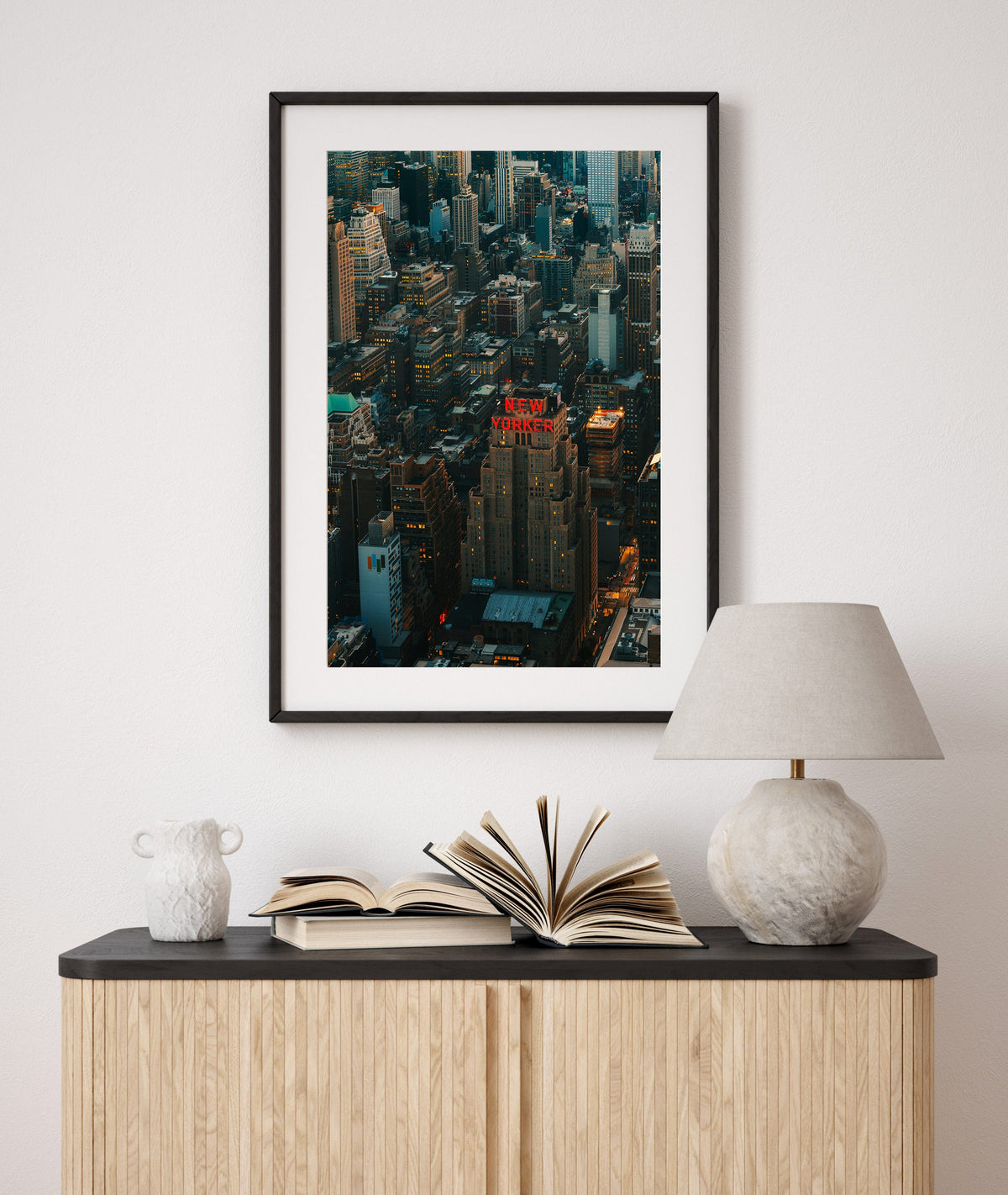 The New Yorker Framed Print | Manhattan New York City Print